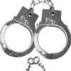 Smiffys Uniform Handcuffs, Metal