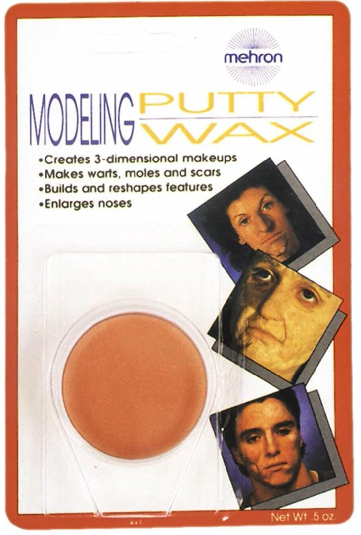 Mehron, Model Putty-Wax .5oz Latex & Wax