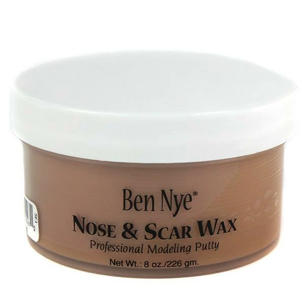 Ben Nye, Nose-Scar Wax, Lt Brown, 2oz Latex & Wax
