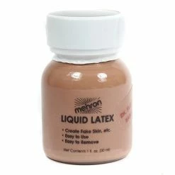 Mehron, Liquid Latex, Dark 1fl.oz. Latex & Wax