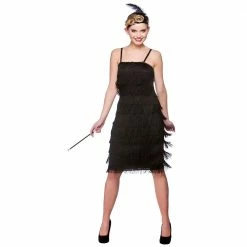 Wicked Female Costumes Jazzy Flapper Black