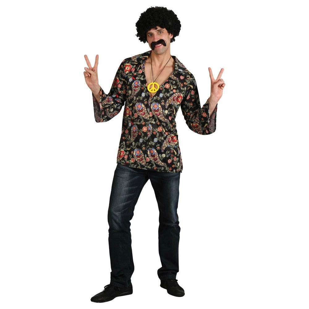Wicked Male Costumes Cool Hippie Shirt
