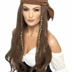 Smiffys Pirate Wig Womens