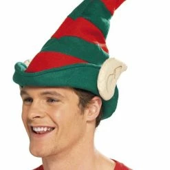 Smiffys Christmas Hats Elf Hat, With Ears