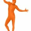 Smiffys Male Costumes Second Skin, Orange