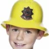 Smiffys Fireman Hat, Childs Firefighters