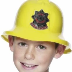 Smiffys Fireman Hat, Childs Firefighters