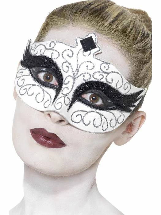 Smiffys Eyemask, Gothic Swan