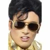 Smiffys Elvis Glasses, Gold