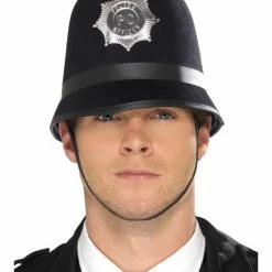 Smiffys Police Helmet, Felt Cops & Robbers