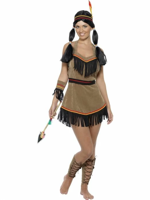Smiffys Female Costumes Native American Maiden
