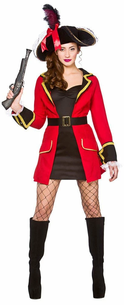 Wicked Blackheart Pirate Female Costumes