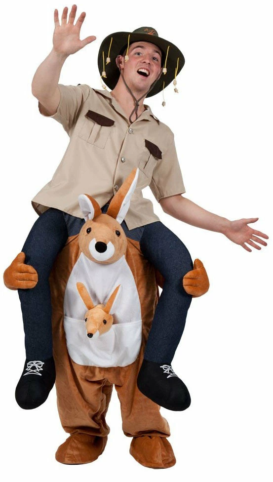 Wicked Carry Me Mascot Kangaroo Animals