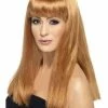 Smiffys Glamourama Wig, Auburn Womens