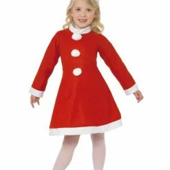 Smiffys Girls Santa Girl