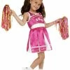 Smiffys Cheerleader, Pink Around The World Kid's