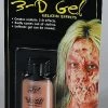 Latex & Wax Mehron, 3-D Gel Flesh 0.5oz