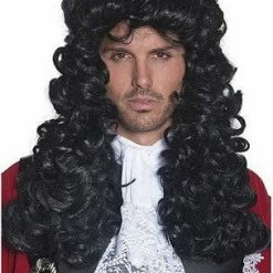 Smiffys Pirate Captain Wig Mens