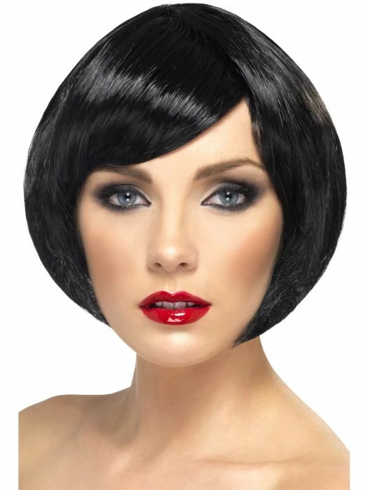 Smiffys Babe Wig, Black Womens