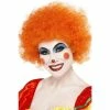 Smiffys Clown Wig, Orange