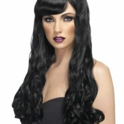 Smiffys Womens Desire Wig, Black