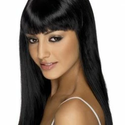 Smiffys Glamourama Wig, Black