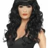 Smiffys Siren Wig, Black