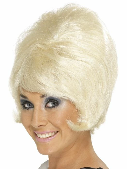 Smiffys 60s Beehive Wig, Blonde Womens