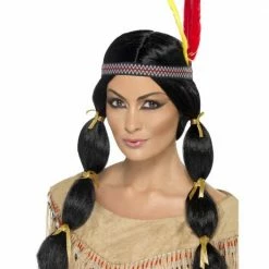 Smiffys Native American Wig Wild West