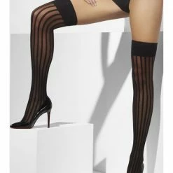 Smiffys Hold Ups, Vertical Stripes