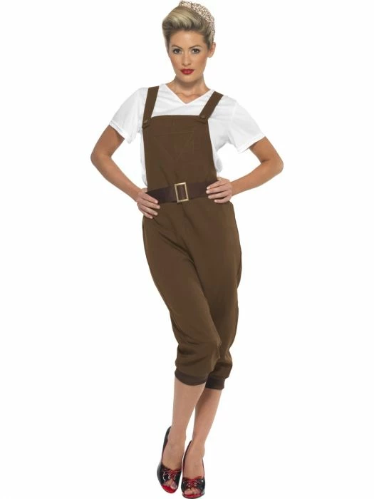 Smiffys WW2 Land Girl Costume Female Costumes