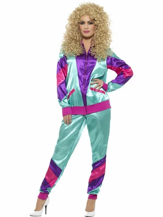 Smiffys 80's Shell Suit Ladies