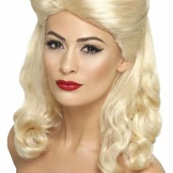 Smiffys Womens 40's Pin Up Wig