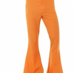 Smiffys 1960’s & 70’s 60's Flares, Orange