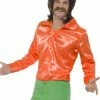 Smiffys Male Costumes 60's Shirt Orange