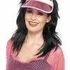 Smiffys 80's Sun Visor Pink