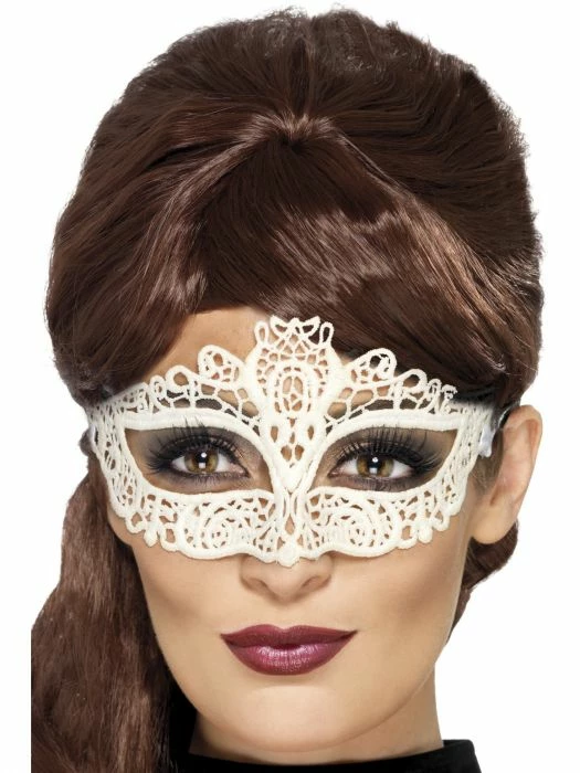 Smiffys Masquerade Filigree, Lace Eyemask