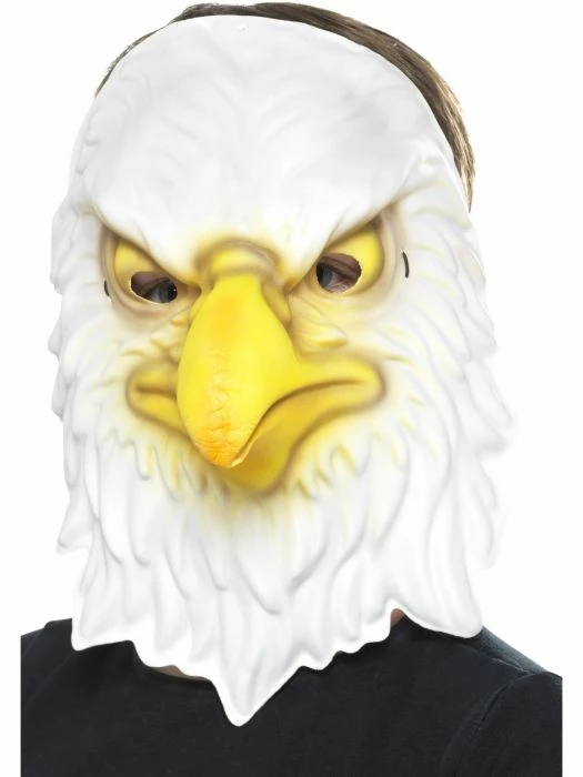 Smiffys Eagle Mask, Kids Animal Masks, Plastic