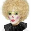 Smiffys Clown & Circus Clown Ruffle Black