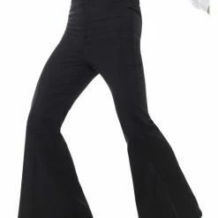 Smiffys 60's Flares, Black Male Costumes