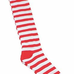 Bristol Clown Socks, Red/White