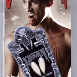 Wicked Halloween Accessories Scarecrow, Sabre Fangs