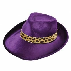 Bristol Fedora, Purple, Velvet 1920's & 30's