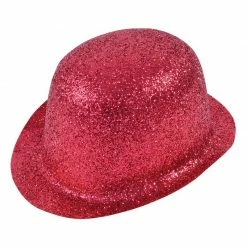 Bristol Bowler, Glitter Red
