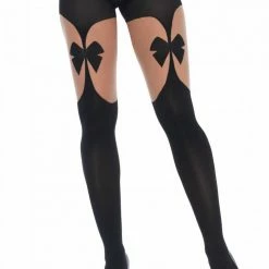 Leg Avenue Halloween Hosiery Garterbelt Tights