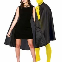 Wicked Capes Super Hero Cape - Mask, Black