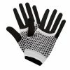 Wicked 1980's & 90's 80's Net Gloves, White