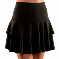 Wicked 80's Ra Ra Skirt, Black