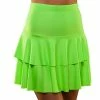 Wicked 80's Ra Ra Skirt, Neon Green