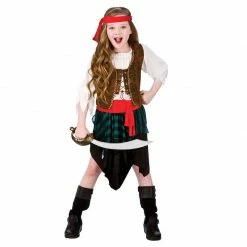 Wicked Caribbean Pirate Kids Costumes All